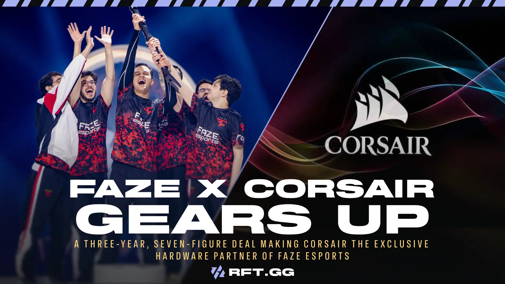 FAZE ESPORT CORSAIR PARTNERSHIP