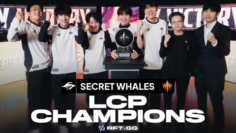 Secret Whales complete undefeated LCP Split 2 RFT.GG