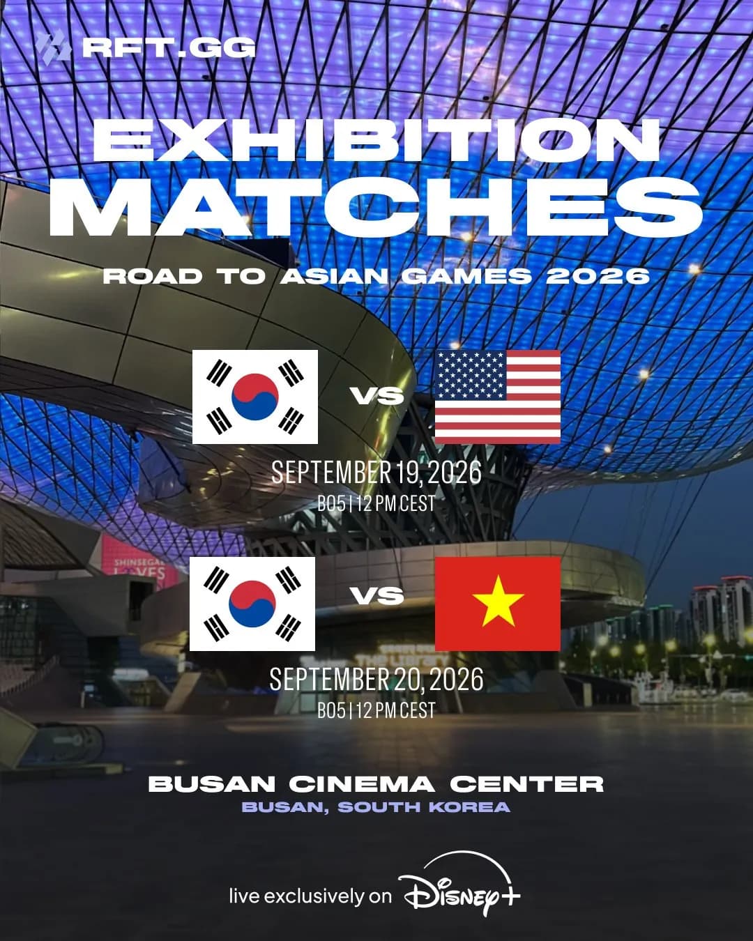 Exhibition matches Asian Games