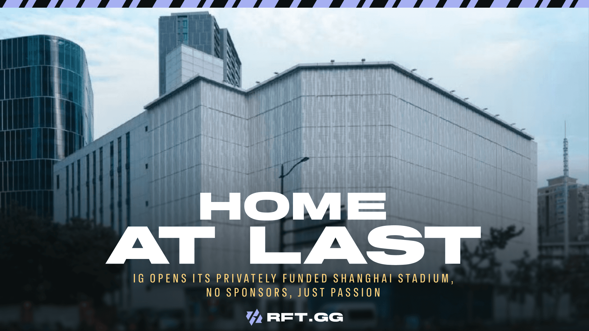iG new stadium esport shangai
