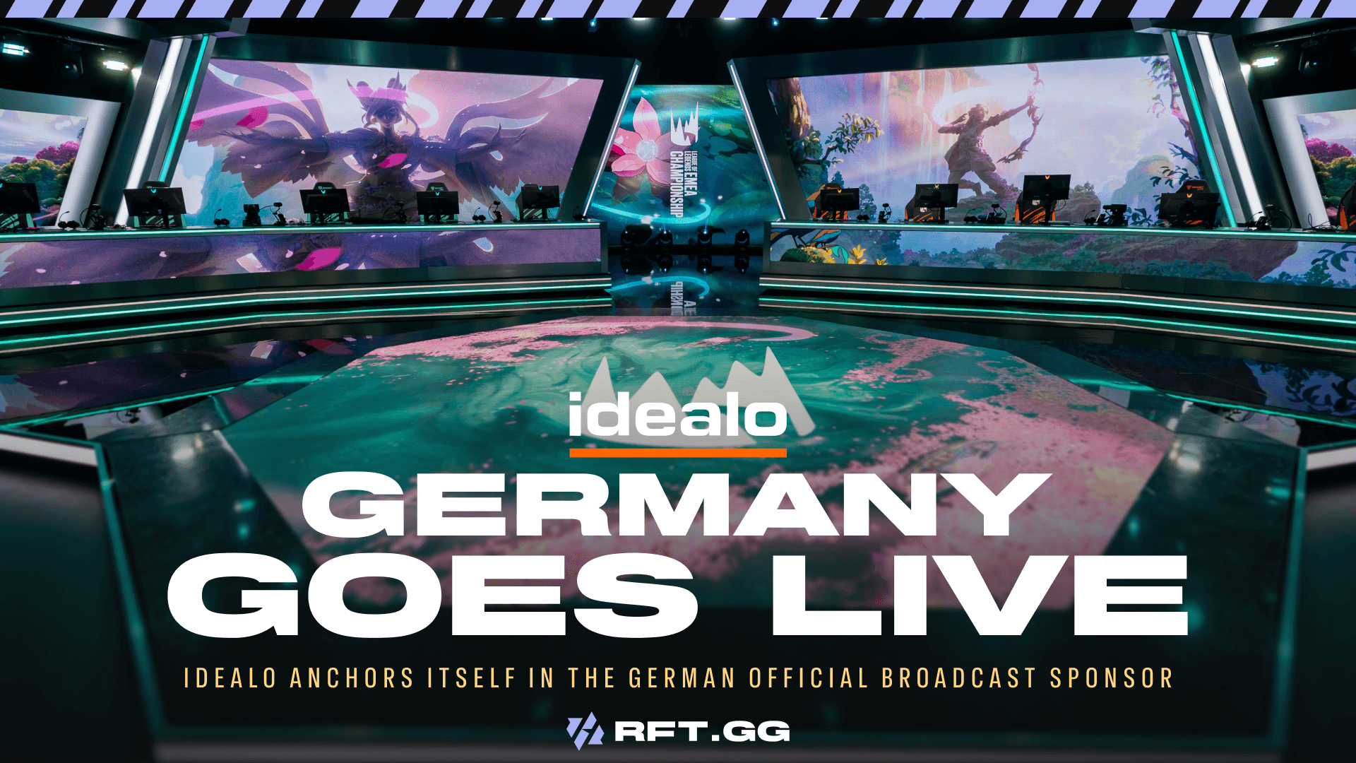 idealo Becomes Official Sponsor of the German Broadcast for LoL Esports | RFT.GG