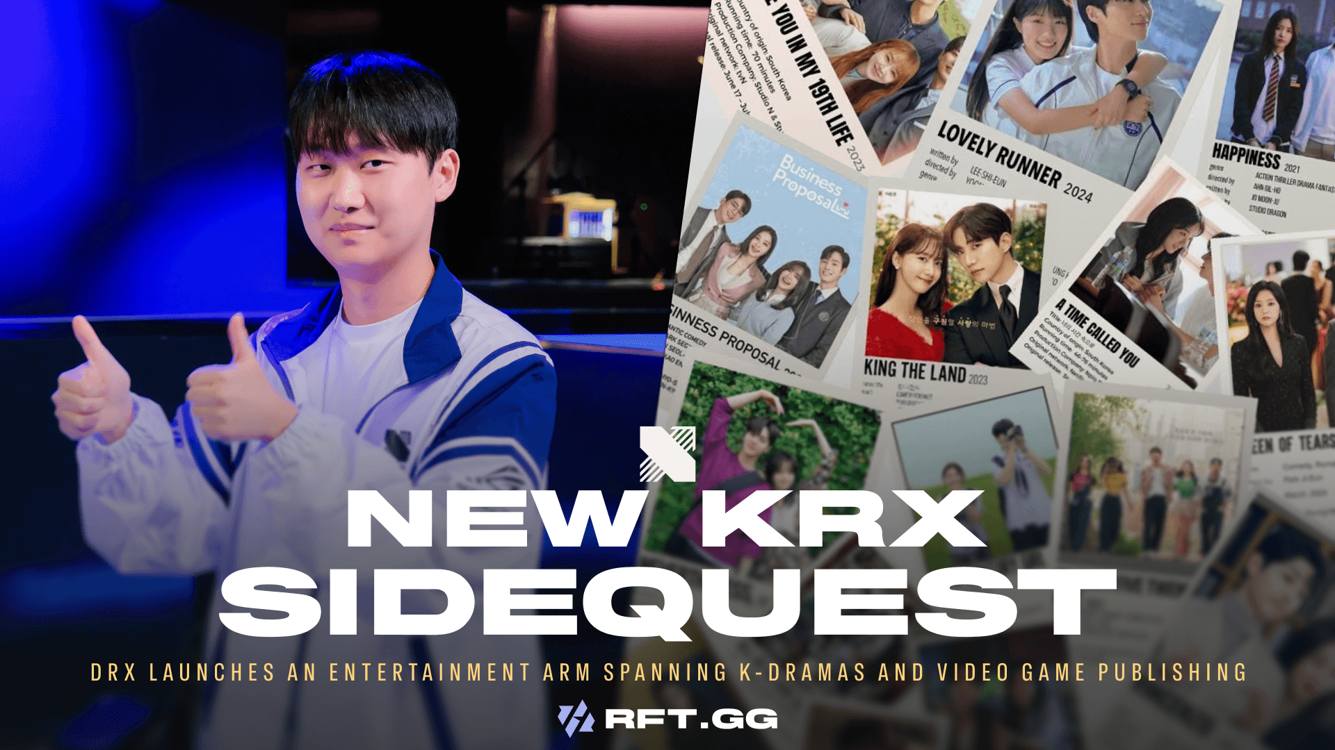 DRX LAUNCH KDRAMA GAMES PUBLISHING WEBSCREATIVE