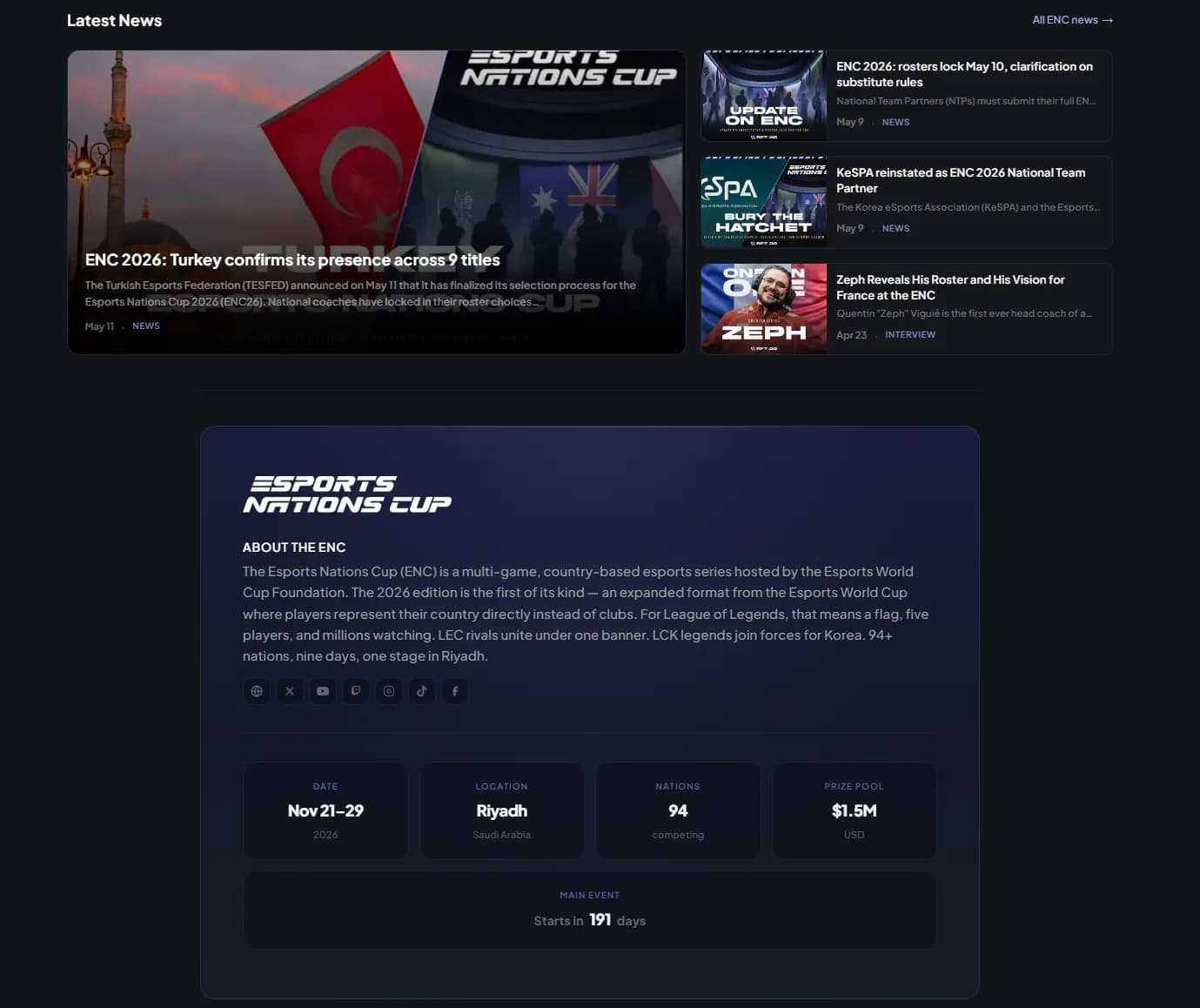 NEWS ENC 2026 FORMAT