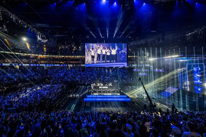 Worlds 2024 stage