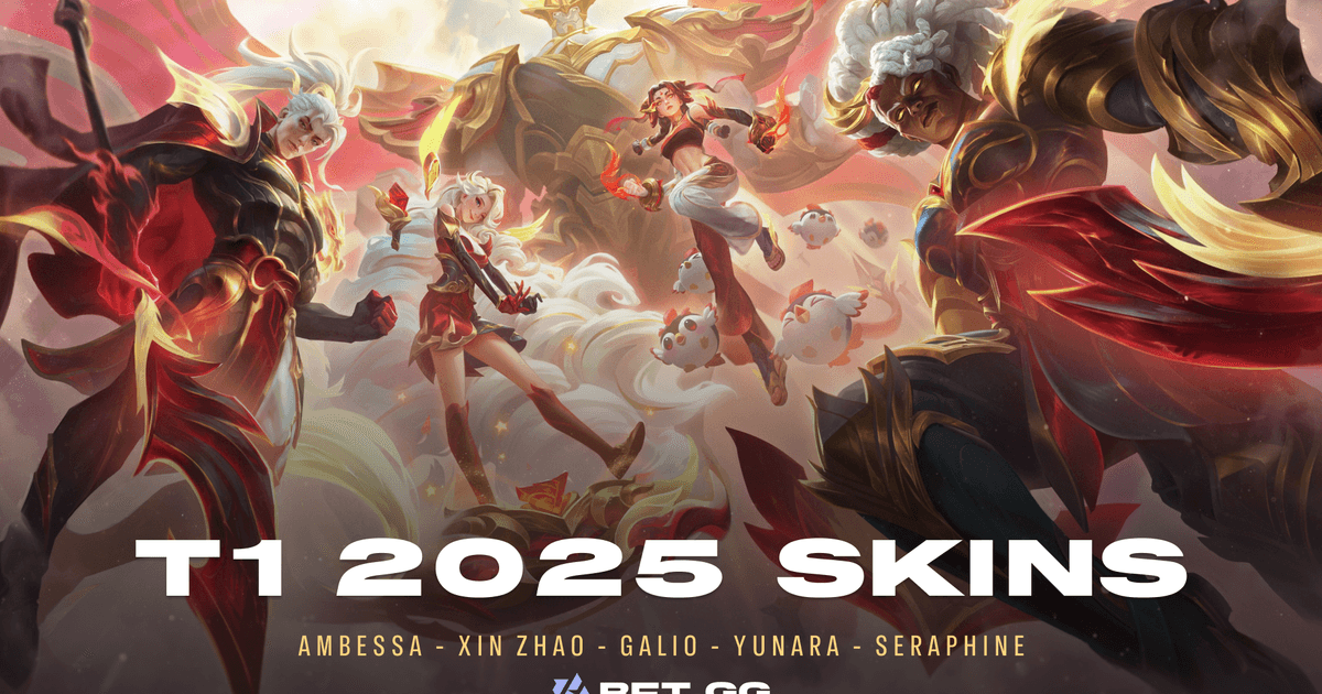 T1 Worlds 2025 skins: release date and every champion detail | RFT.GG