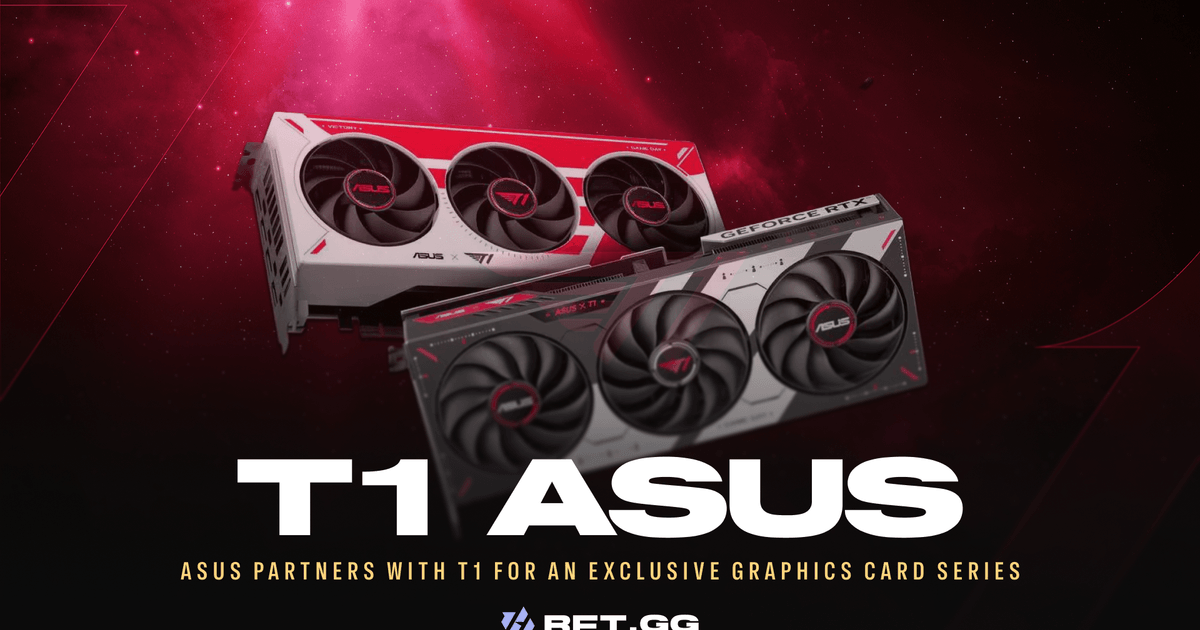 ASUS and T1 launch an exclusive graphics card series | RFT.GG