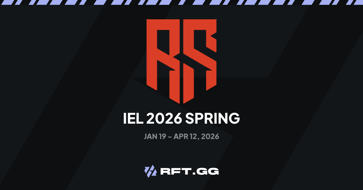 IEL 2026 Spring - Champions | RFT.GG