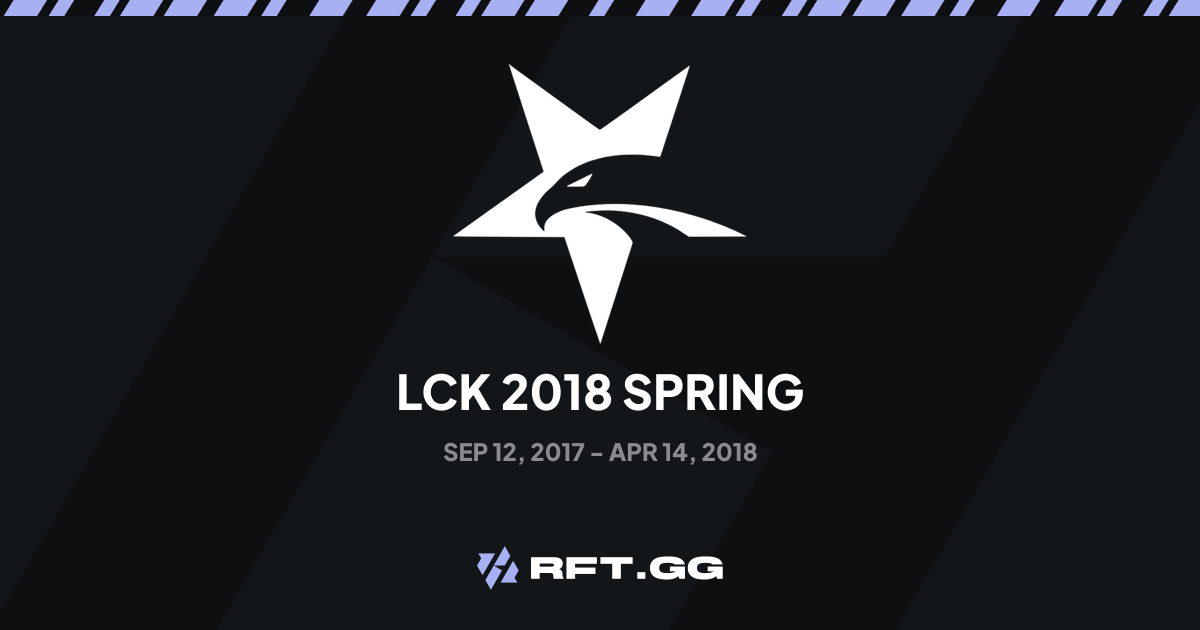 LCK 2018 Spring | RFT.GG