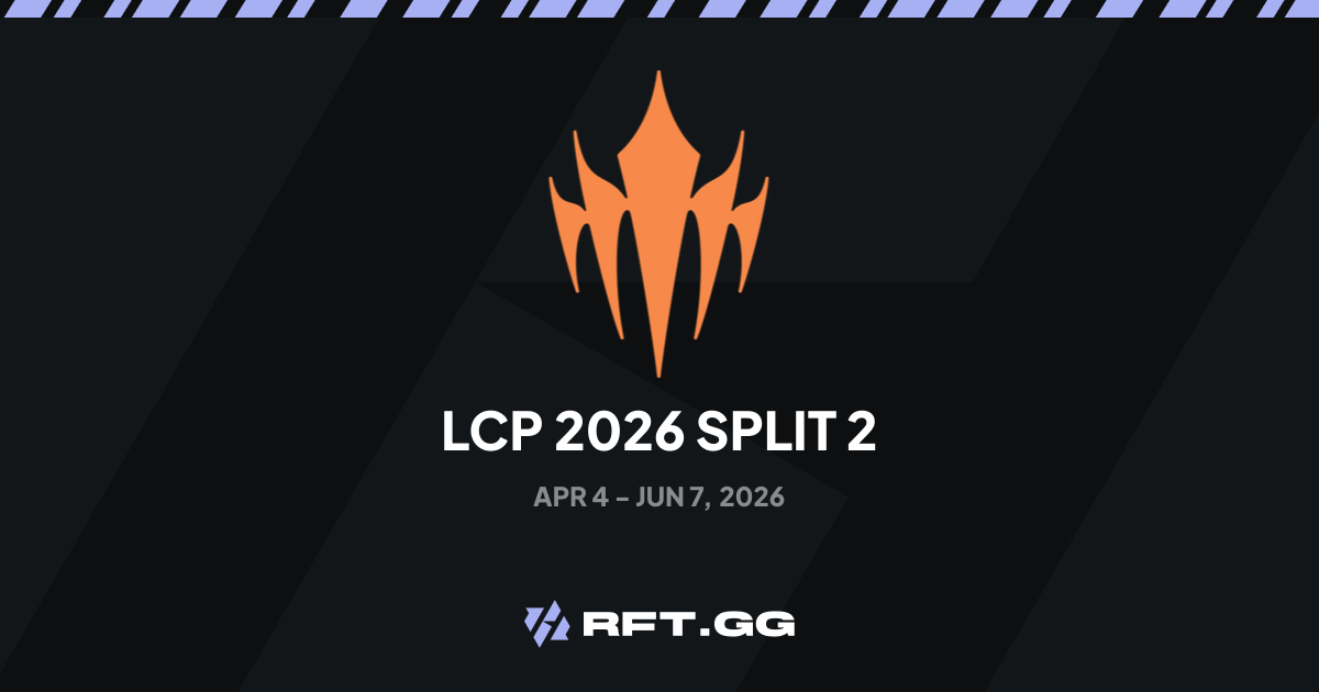 LCP 2026 Split 2 - Players | RFT.GG