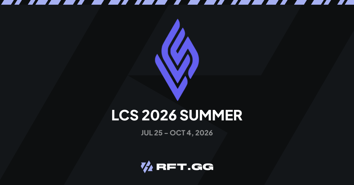 LCS 2026 Summer | RFT.GG
