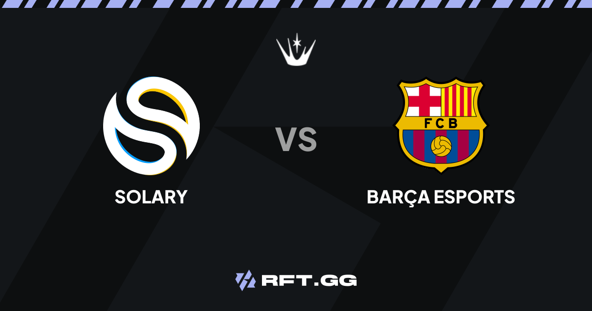 Solary vs Barça eSports | EMEA Masters 2026 Summer | October 4th, 2026 ...