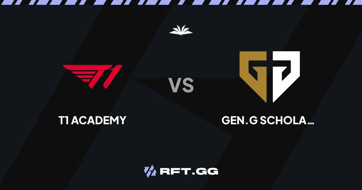 T1 Academy vs Gen.G Scholars | LAS 2026 2nd Championship | October 18th ...