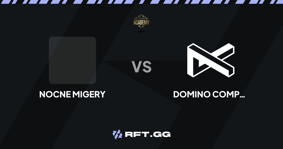 Nocne Migery vs Domino Computer | Legends Academy 2026 Qualifier 2 ...